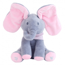 elefantul cucubau, elefant roz , elefant care canta